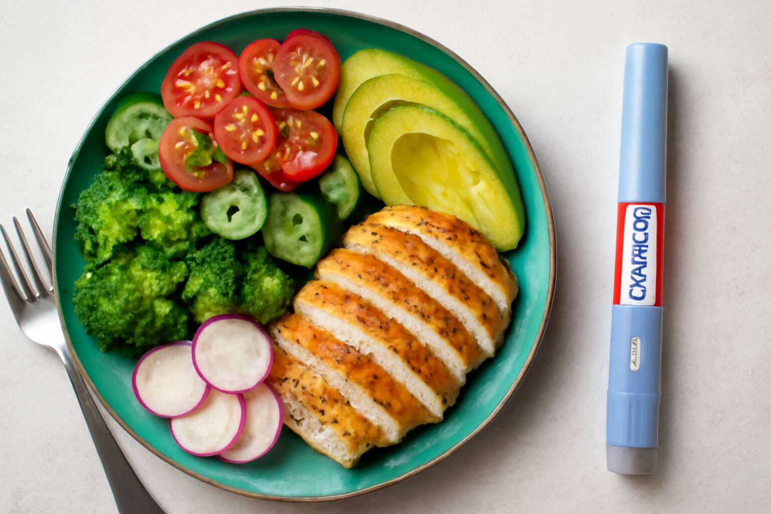 low carb diet on ozempic