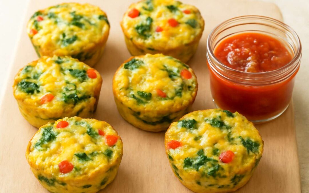 Whip up flavorful low carb egg muffins for a quick, protein-packed breakfast