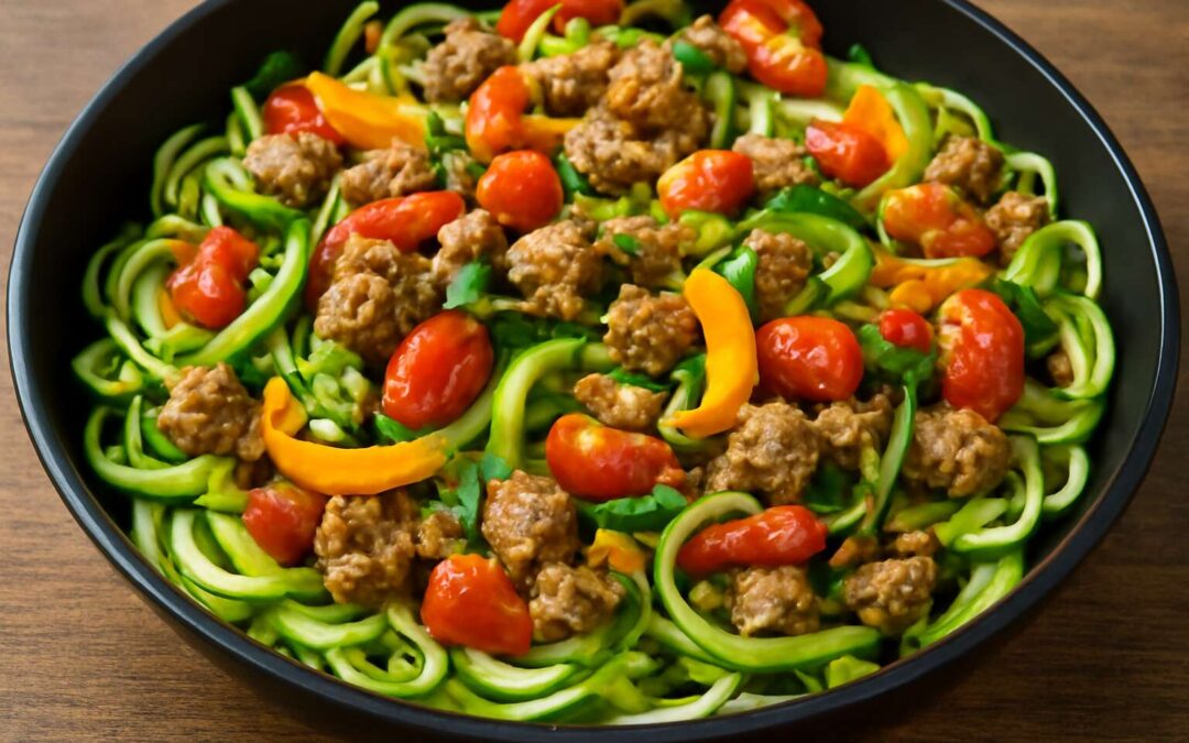 Whip up low carb with ground turkey for a quick, tasty weeknight.