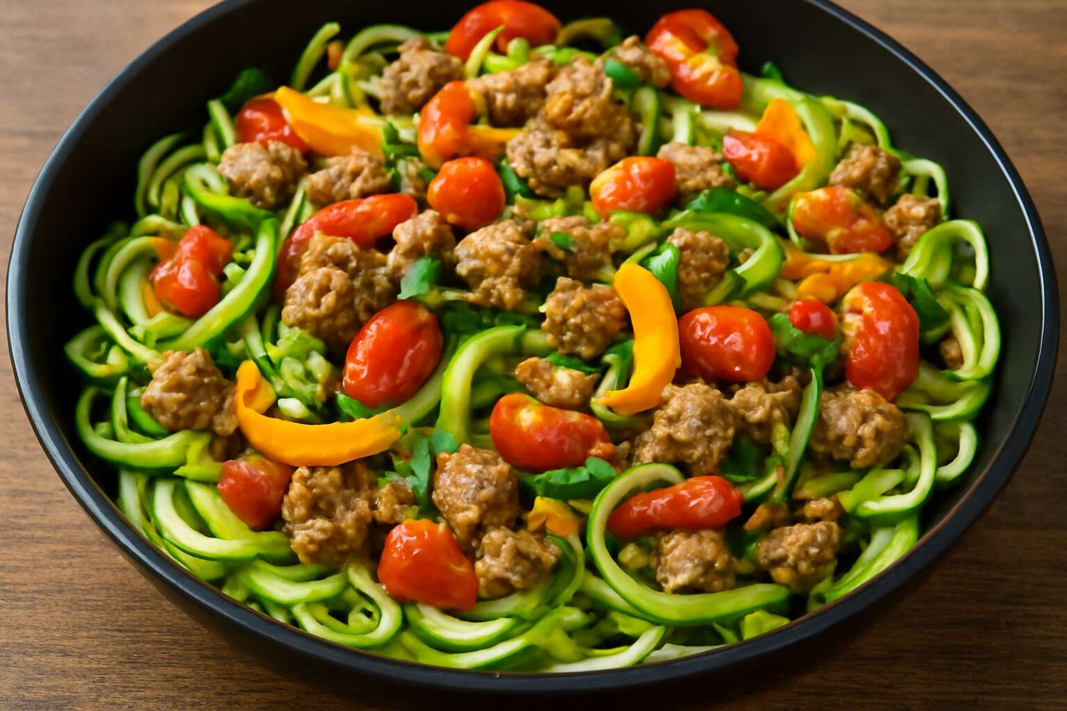 low carb with ground turkey