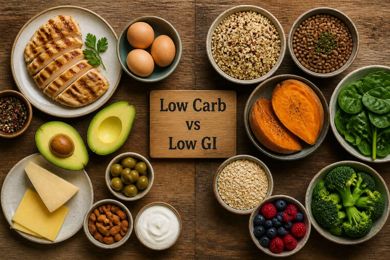low carb vs low gi