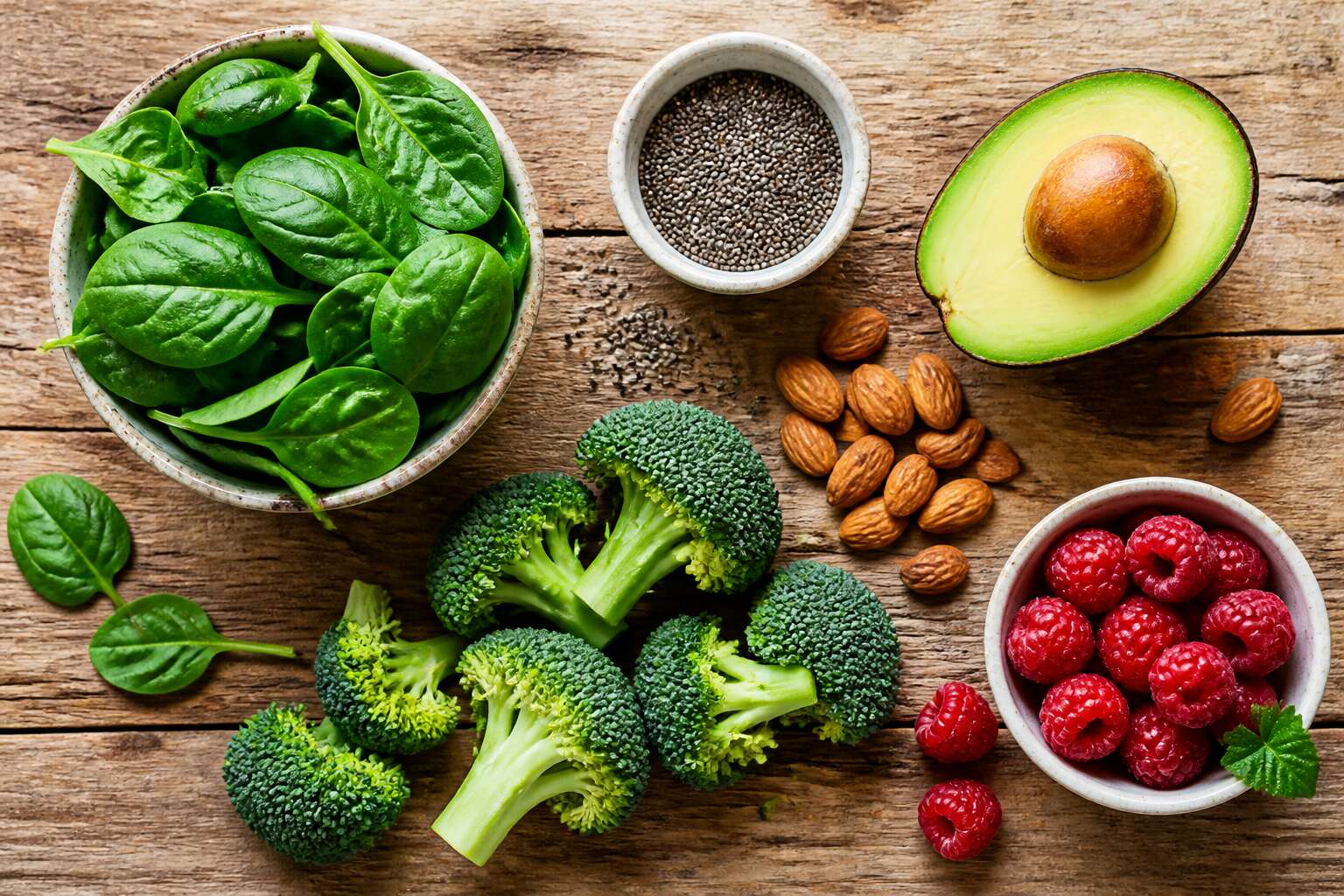 low carb foods high in fiber